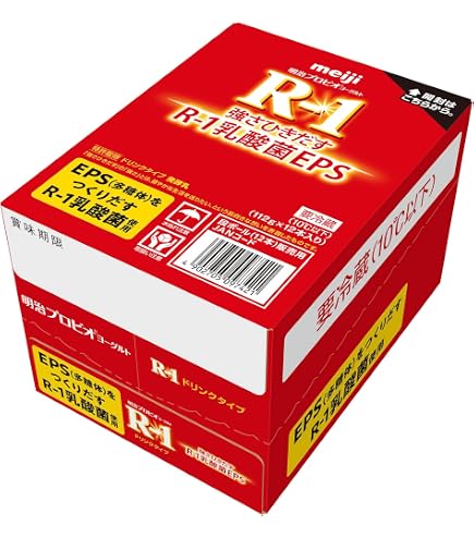 ヨピリン専用商品① Amazon.co.jp: R-1 [冷蔵] 【ケース販売】明治プロビオヨーグルトRー1